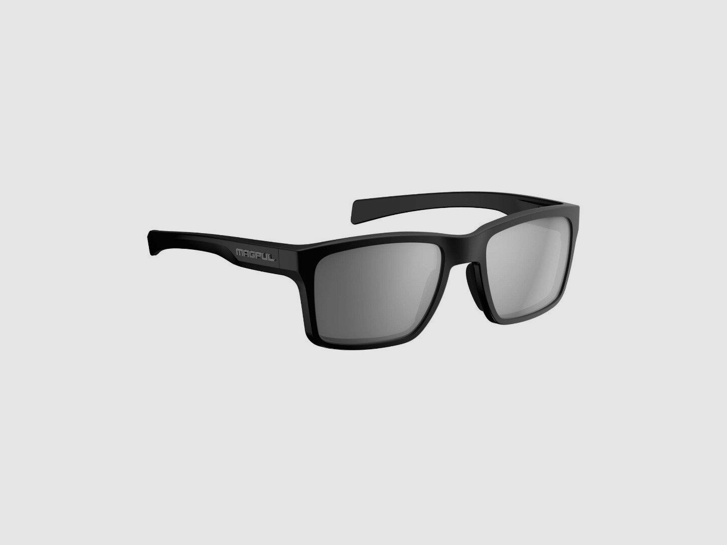 Lunette Rider Schwarz Glanz – Graue Spiegelpolarisierte, Bild 1 von 3
