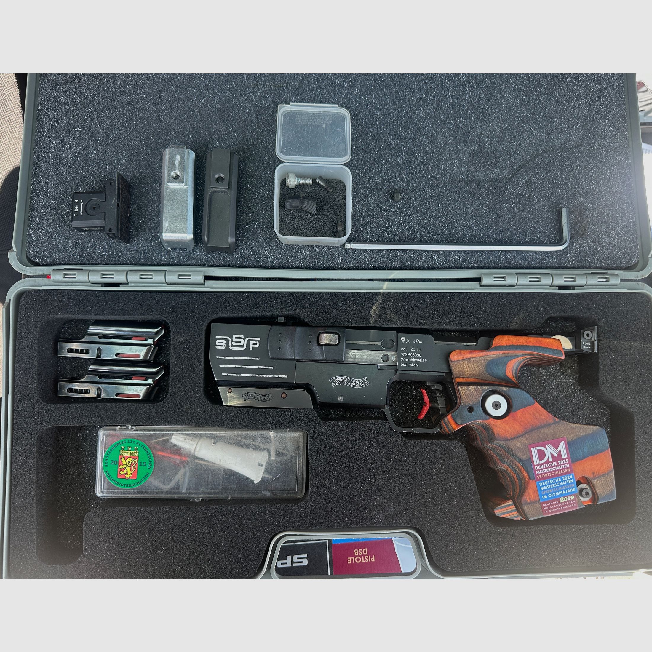 Walther SSP / Sportpistole / Rink Griff 
