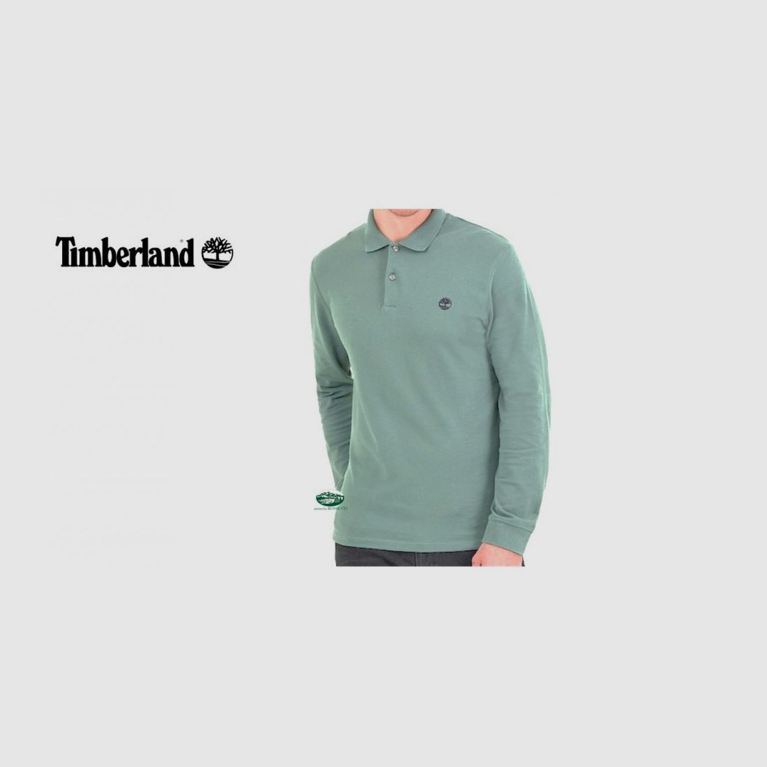 TIMBERLAND Polo Pique m/l azurblau