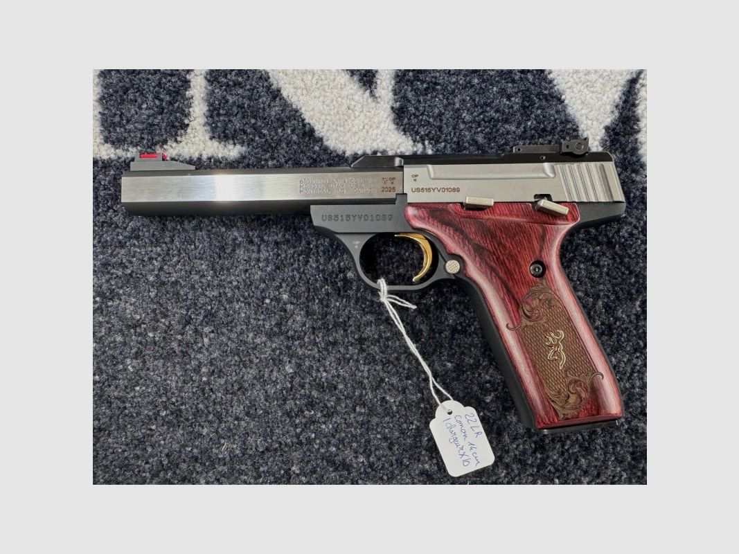 Browning Buck Mark Medaillon Edelstahl 22 lr, Bild 1 von 3