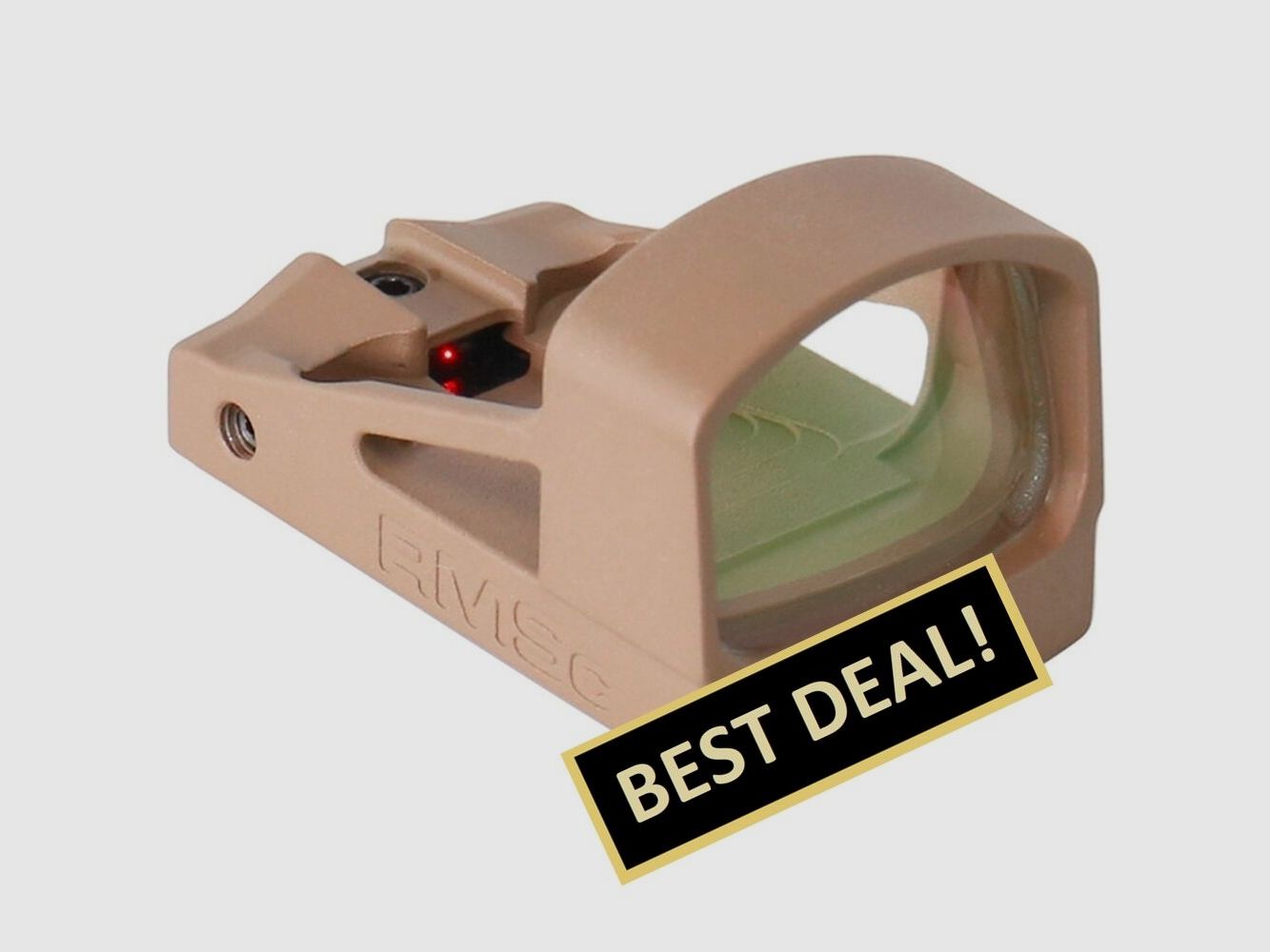 Shield Celownik Czerwony RMSc Flat Dark Earth - Kropka 8 MOA