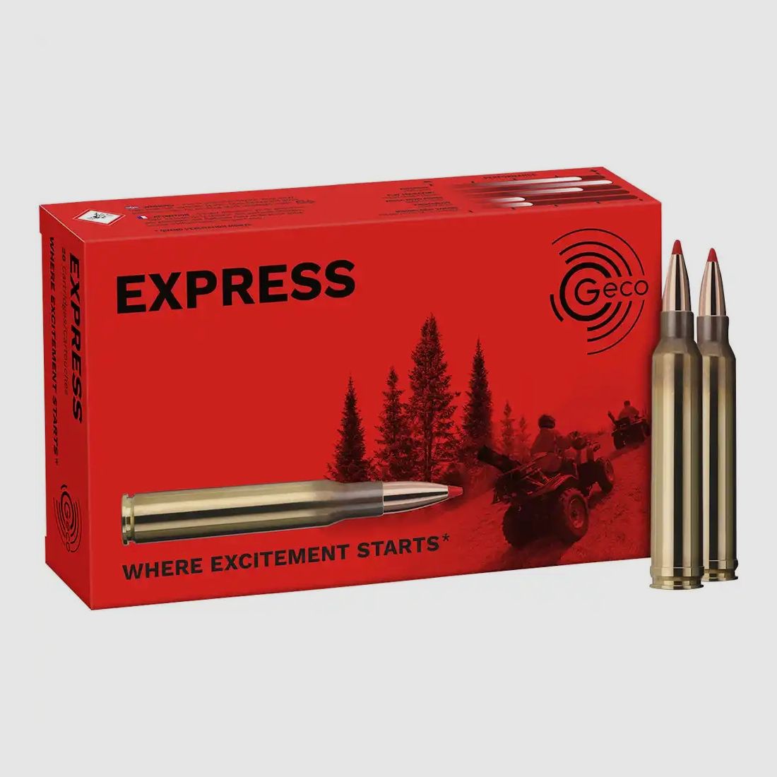 Geco Express .300 Win. Mag. 10,7g/165grs. 20 Patronen