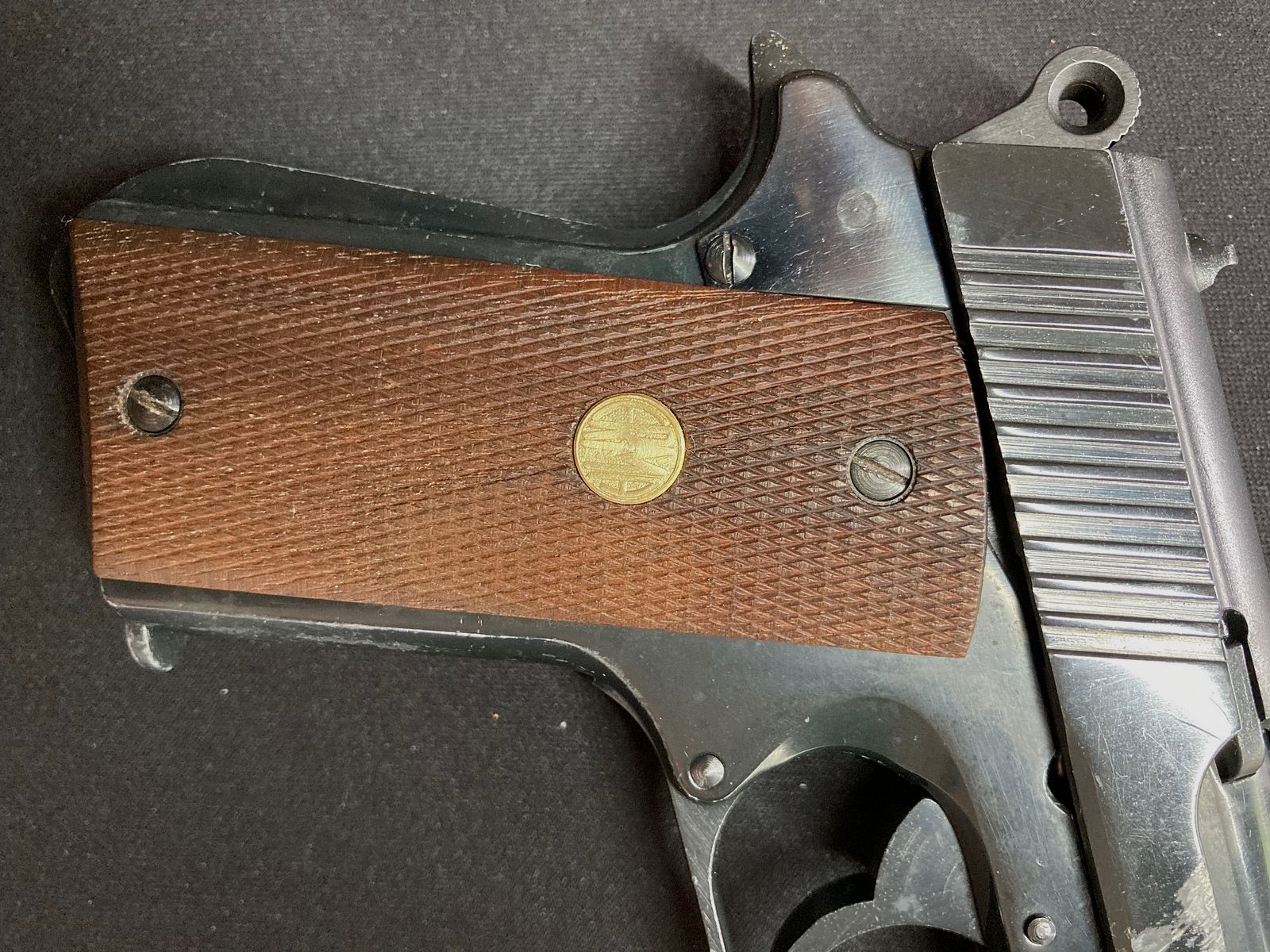 EGP 45, "Torro 45", PTB-Nr. 297, ERMA-Werke, Reizstoff-/Signalpistole,  8mm Knall