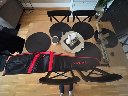 HK 416 van Umarex plus rood punt en tas