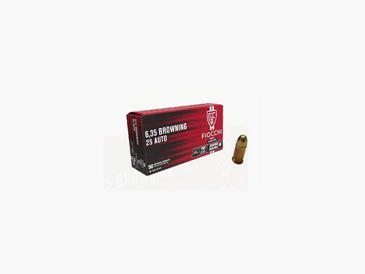 Fiocchi .25 auto 50gr FMJ 50 stuks