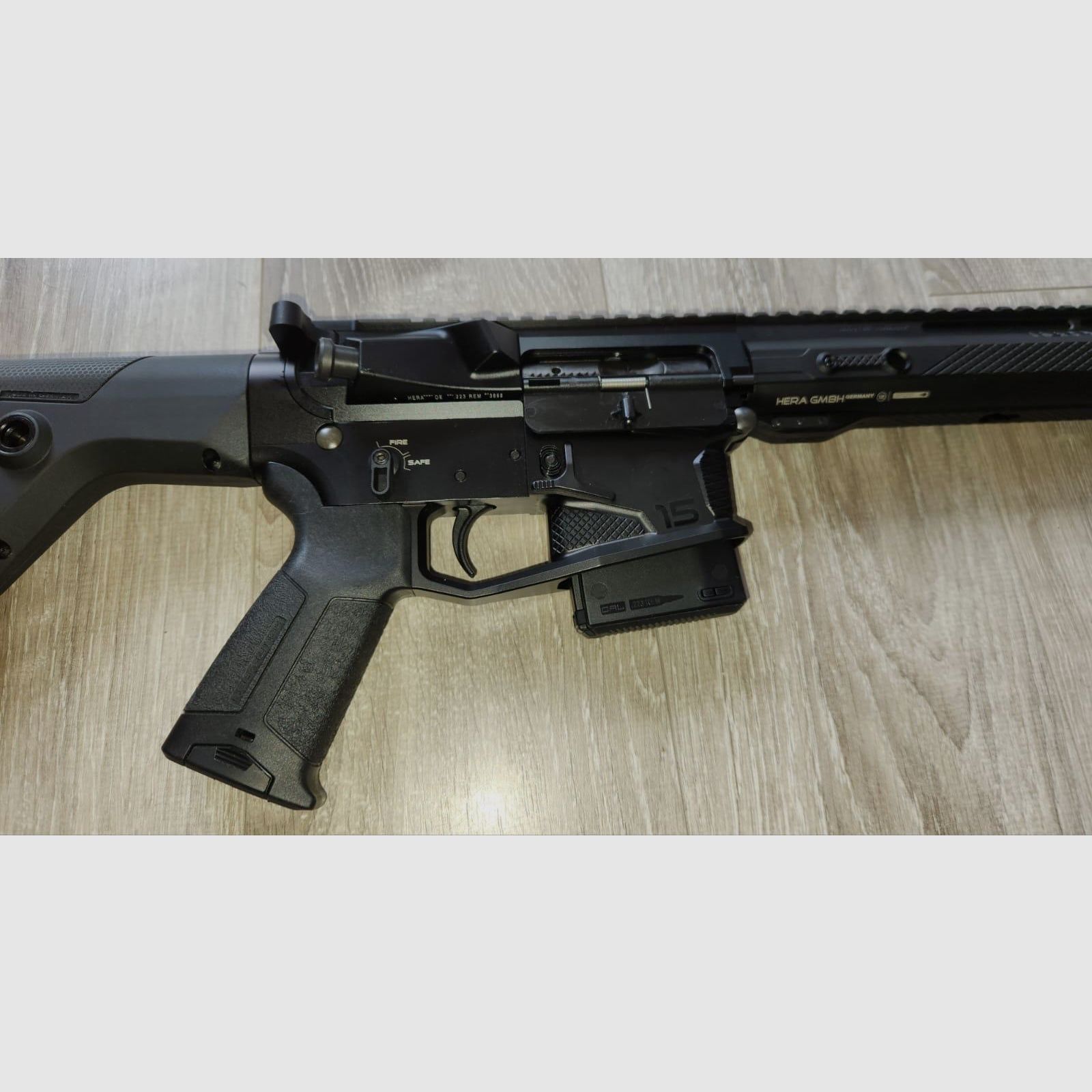 Hera 15th Gen. 2 met een looplengte van 16,75 inch in kaliber .223 remington