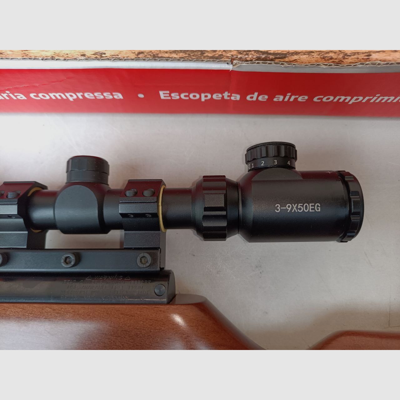 Luftgewehr Weihrauch HW 35 K Schalldämpfer Fernrohr Exportfeder