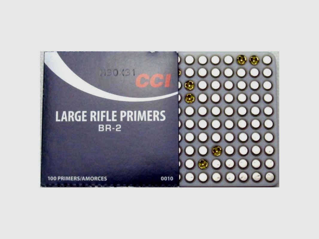 CCIBR2 ZÜNDHÜTCHEN SC100 LARGE RIFLE, Bild 1 von 2