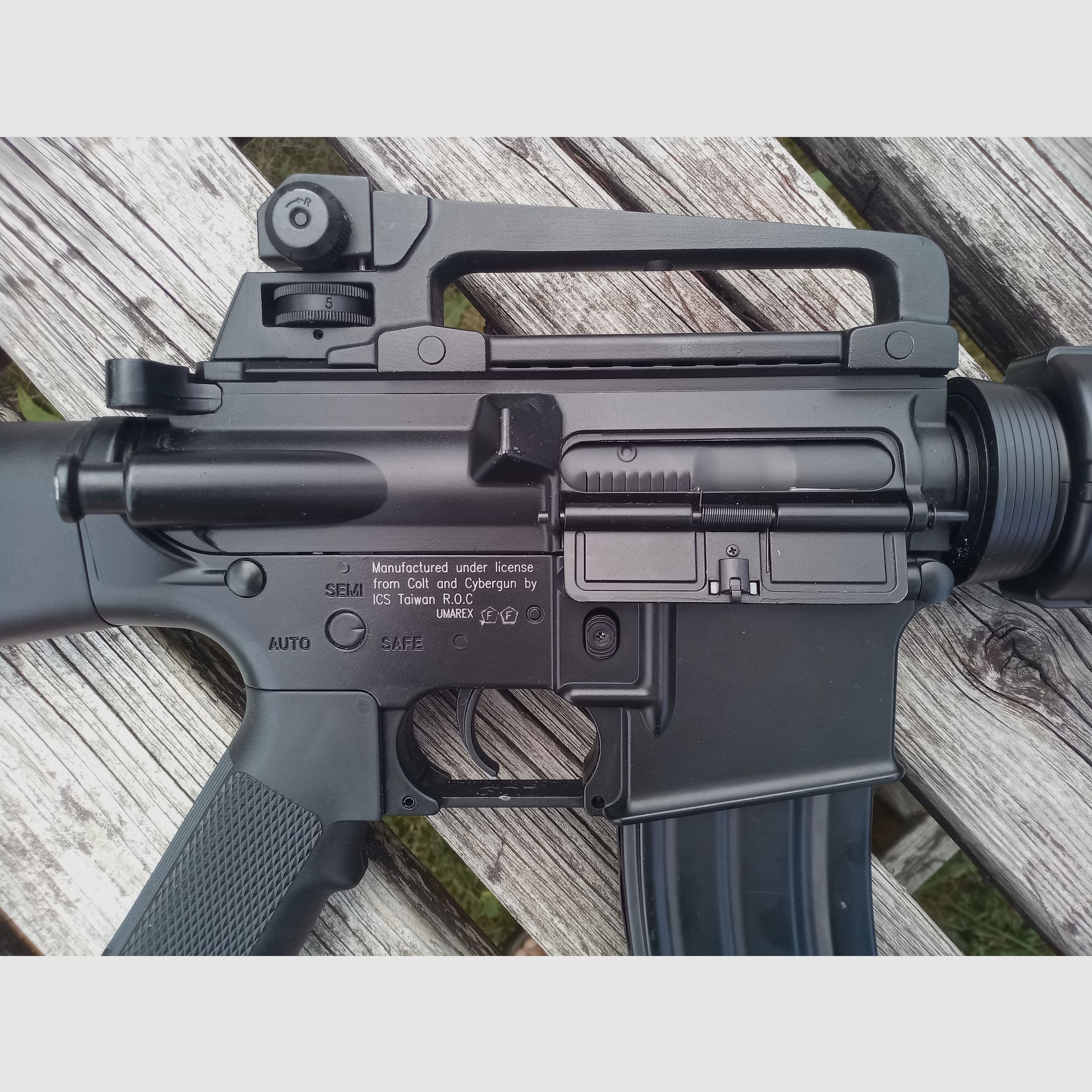 S-AEG Sturmgewehr Colt M16 A3  1,7 Joule ab 18 Jahren F Zeichen  ICS