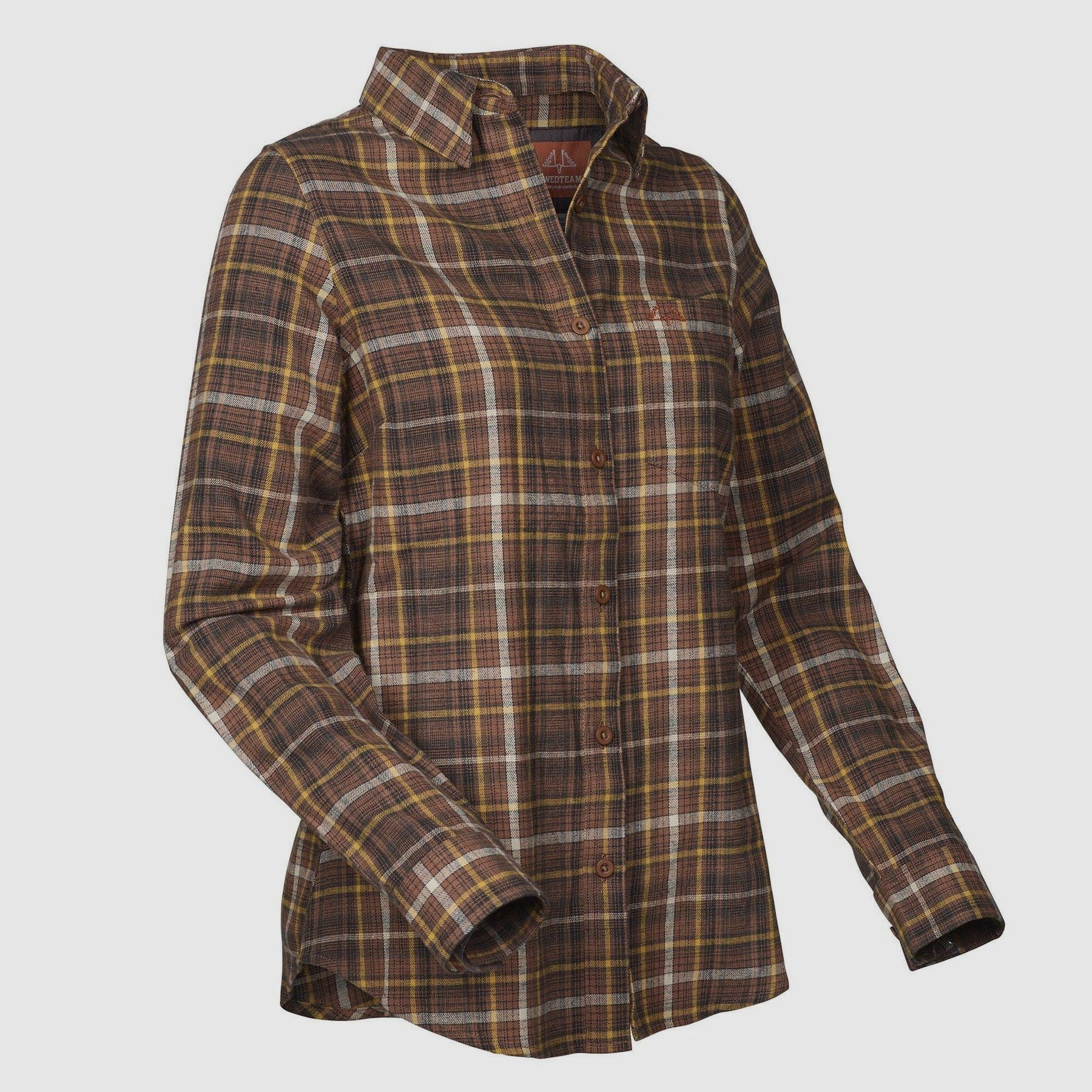 Swedteam Meadow Hemd Damen Brown - 40