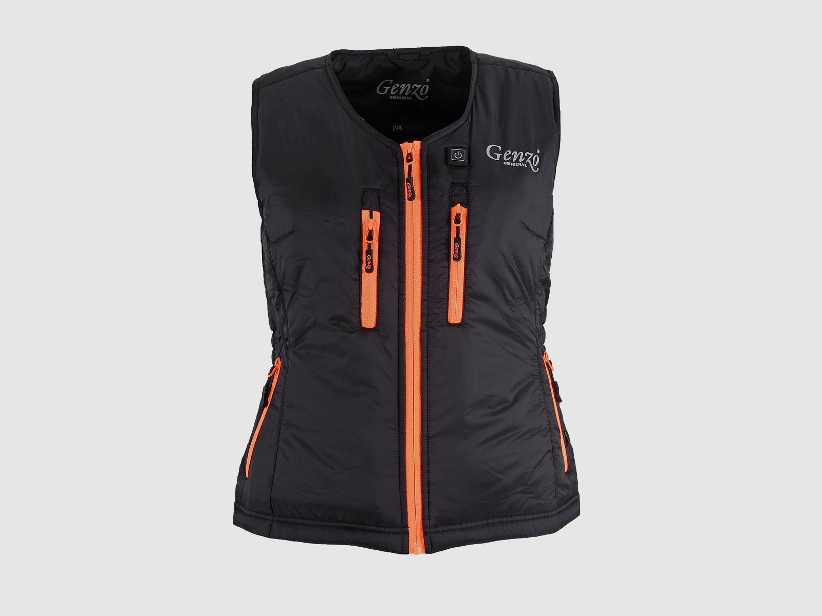 Genzo Arctic Original Heizweste Damen Schwarz - 38