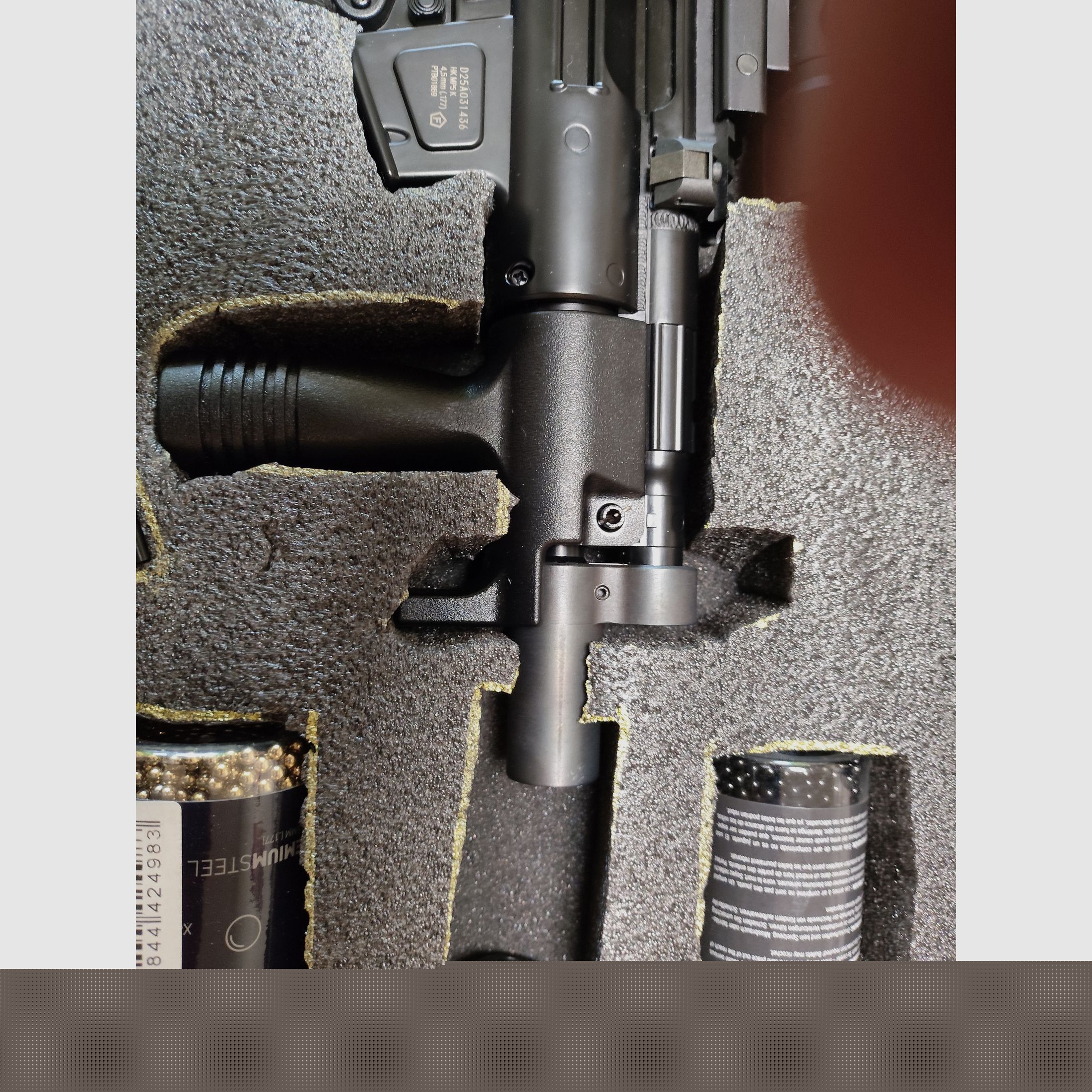 Heckler & Koch MP5 K-PDW Kal. 4,5 mm Stahl BB Co2 Blowback