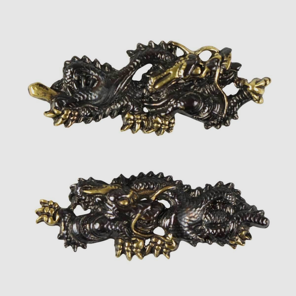 Menuki aus Japan Drache fr Katana