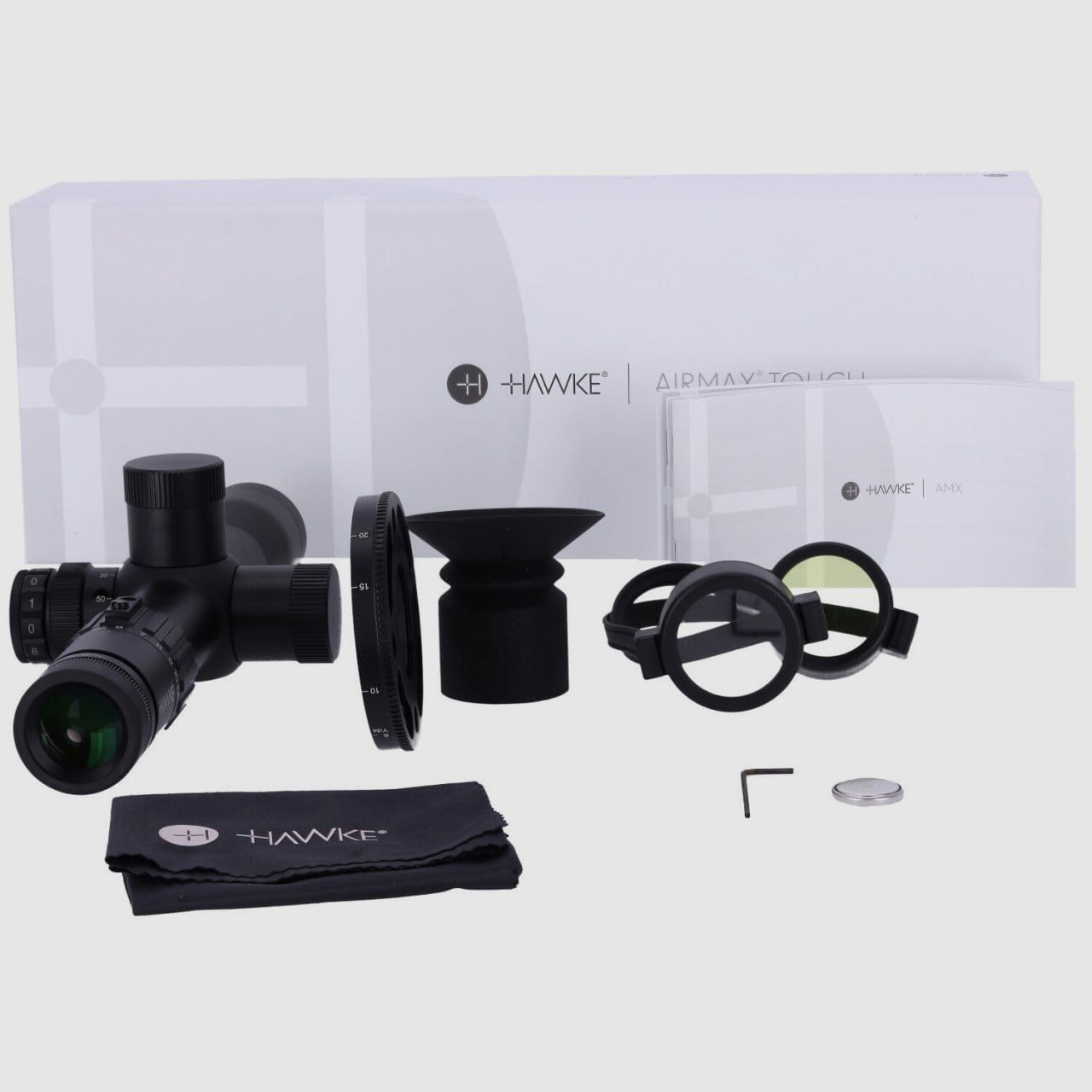 Hawke Airmax Touch 3-12x32 AMX IR cannocchiale, immagine 11 di 12