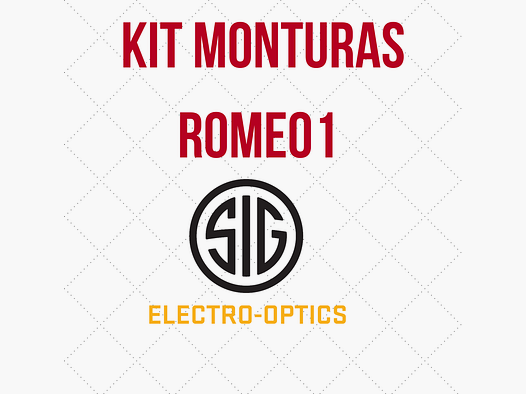 Monturas Sig Optics ROMEO1 HANDGUN MOUNTING KIT, SW CORE