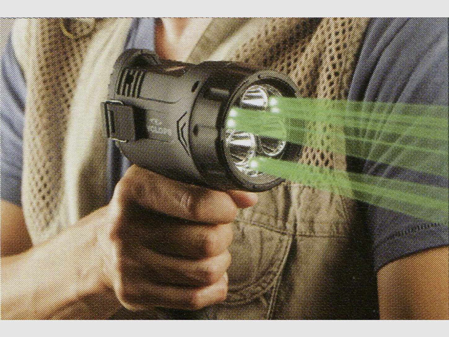 Hand lamp Cyclops - 193 lumens, with 6 AA batteries