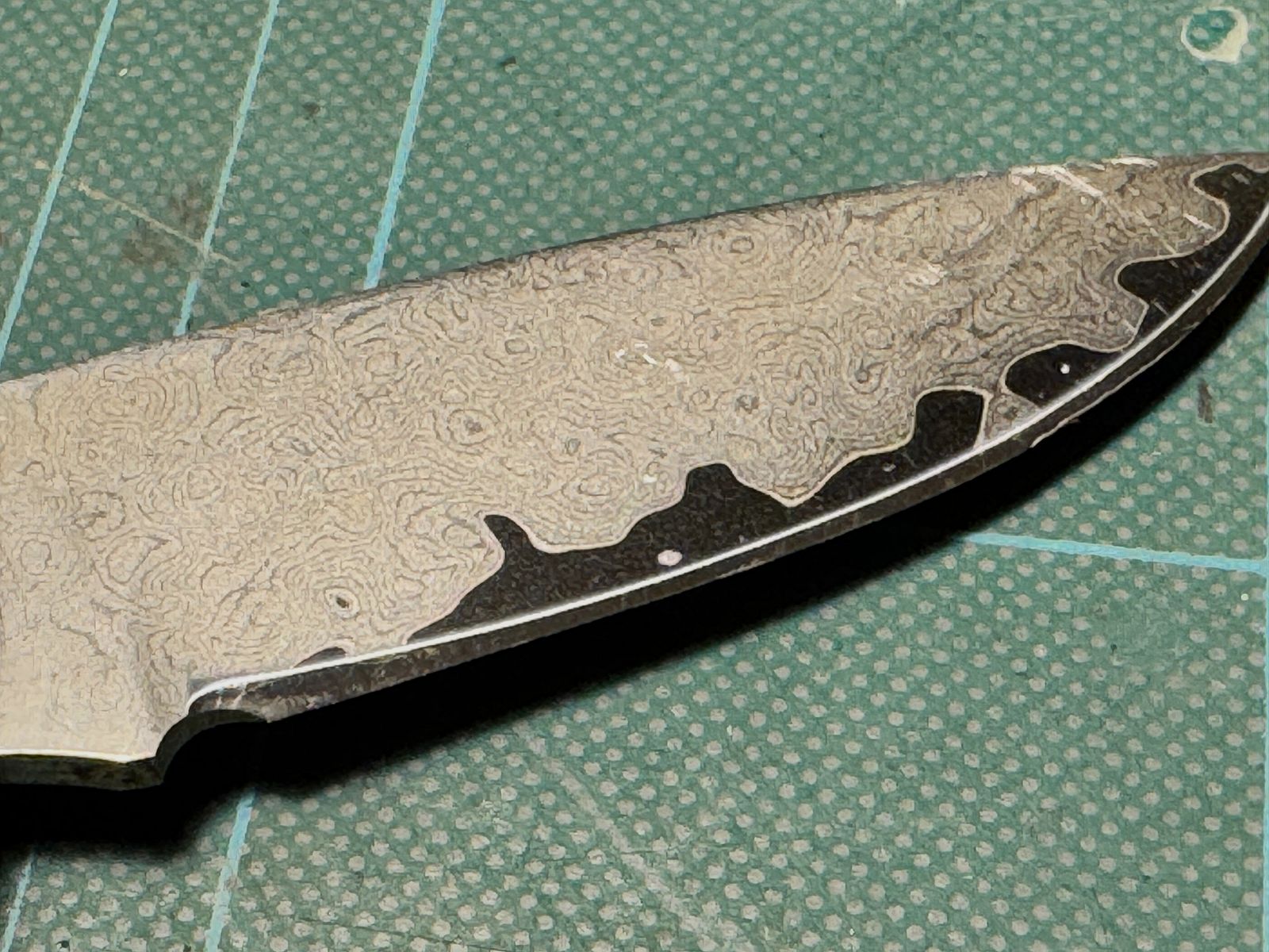 Herbertz damast scyzoryk Nr. 504 – 49 warstw – zdobione okładziny (w tym OVP)