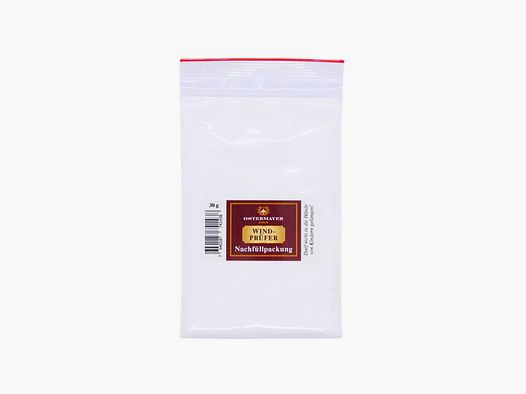 Ostermayer Windprüfer Nachfüllpack 30g Jagdzubehör