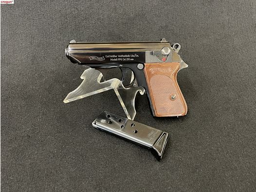 Halbautomatische Pistole Walther PPK