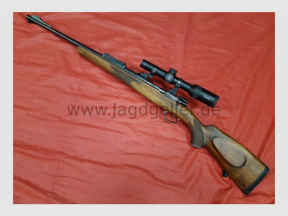 Drückjagdwaffe Mauser K 98 Preduzece 44 mit 1-4x24 Hawk LP 8x57JS
