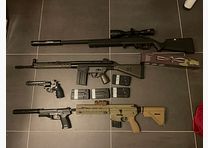Riduzione della collezione di Airsoft