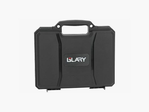 Schwarz Waffenkoffer für Handfeuerwaffe GLARY CASE