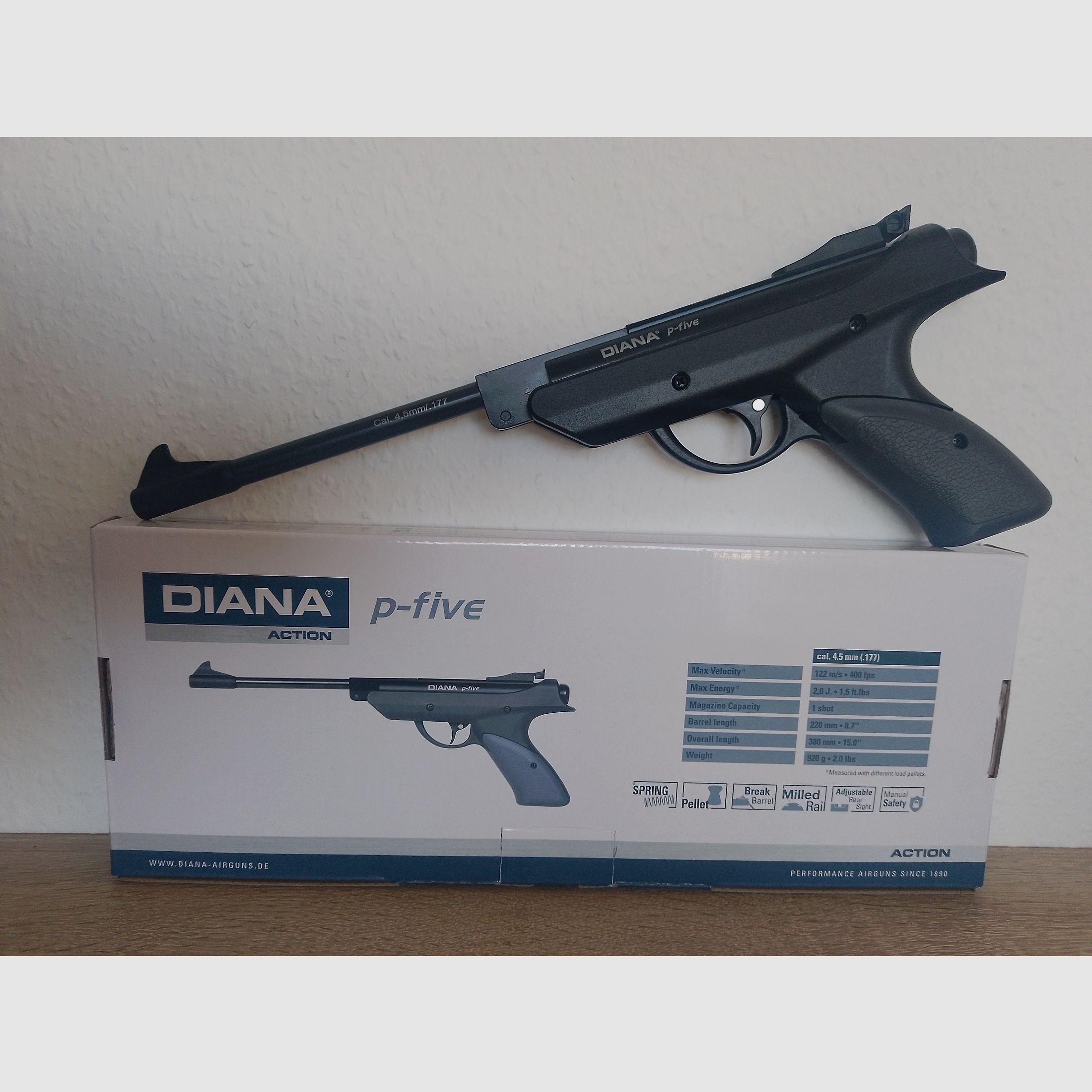 Luftpistole Diana P-Fife