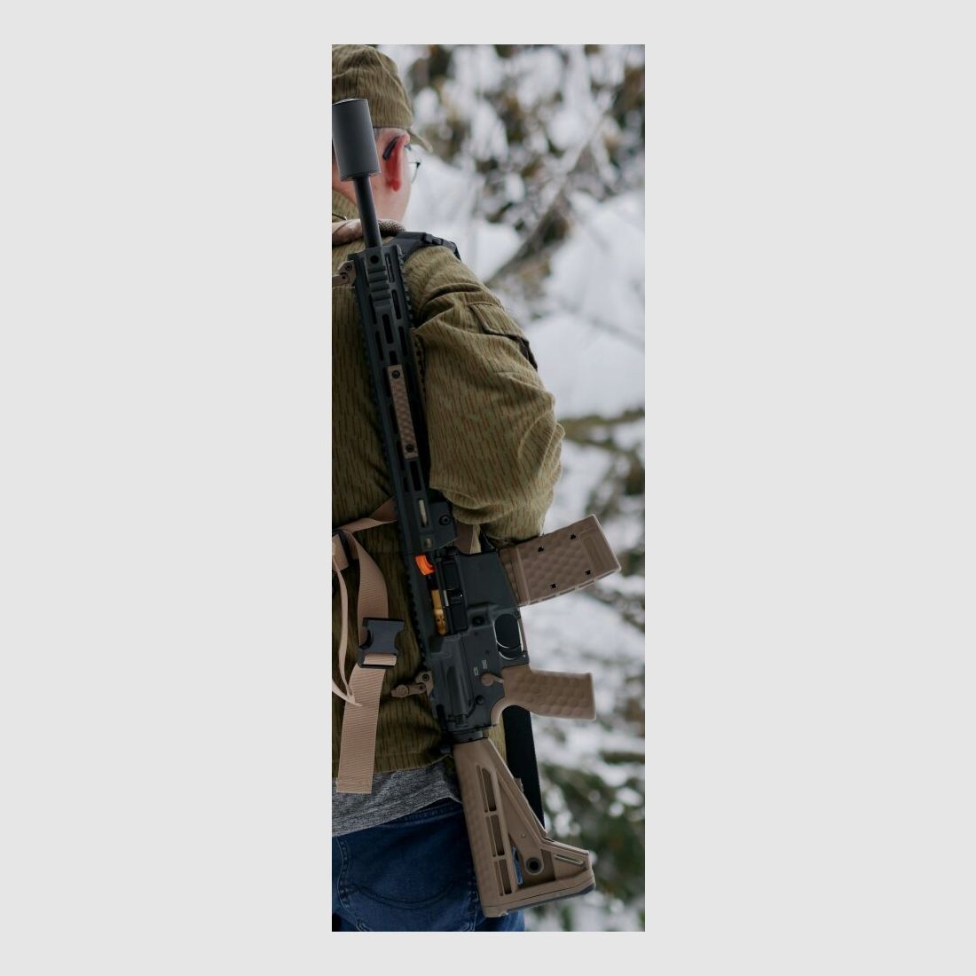OBERLAND ARMS OA-15 PR M5, loop 16,75", OA MDR M-LOK handgreep 13", OA M4-schaft BUIS, MFD