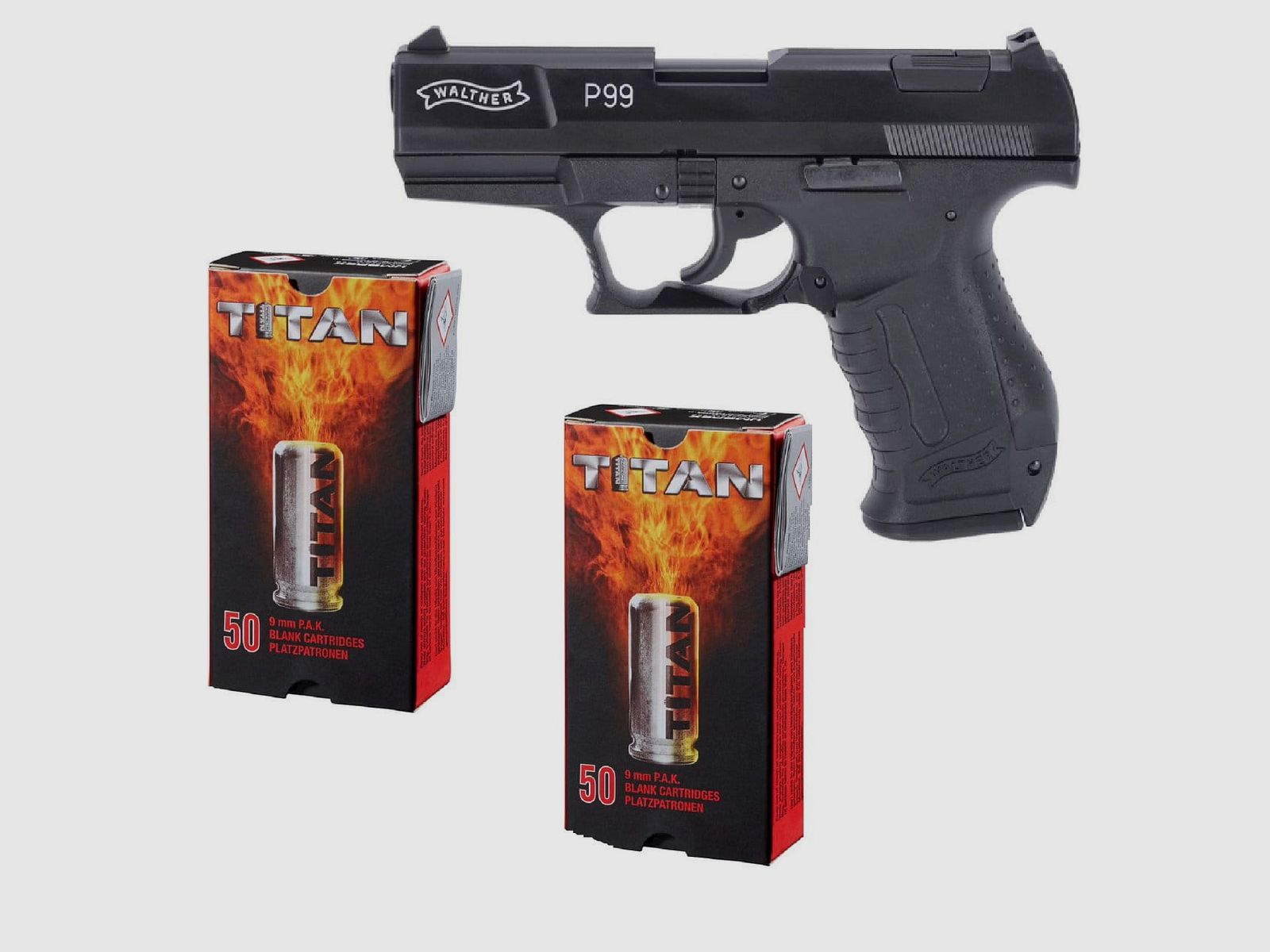 Zestaw startowy do fajerwerków Walther P99
