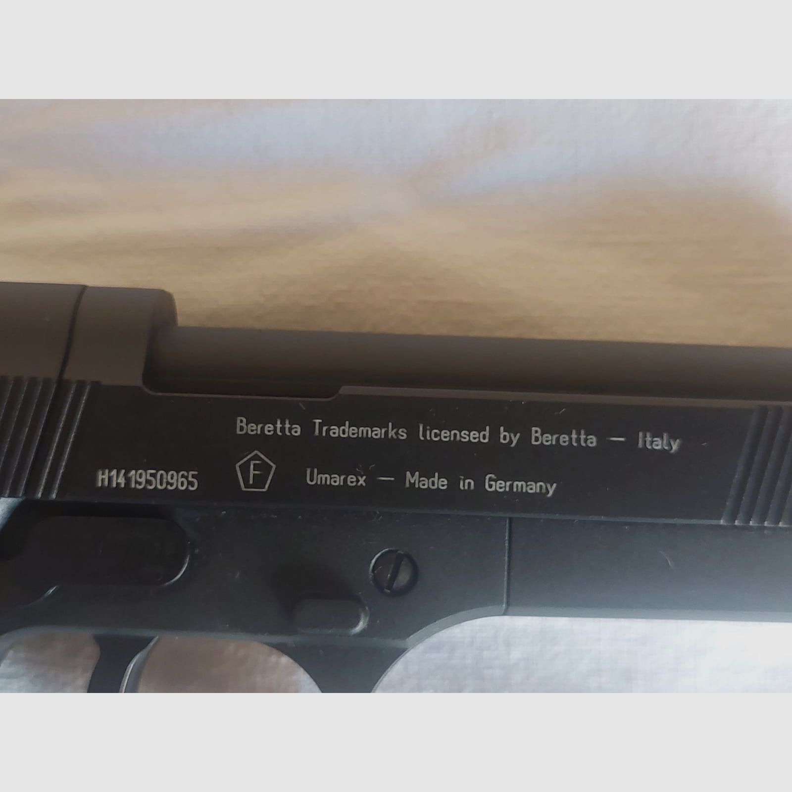 Beretta M92 FS zwart CO2 4,5mm