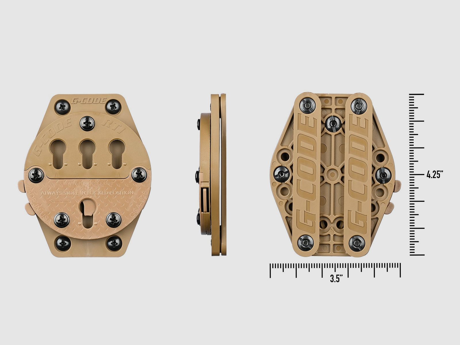 G-Code RTI Battle Belt Molle Adapter, Bild 10 von 13