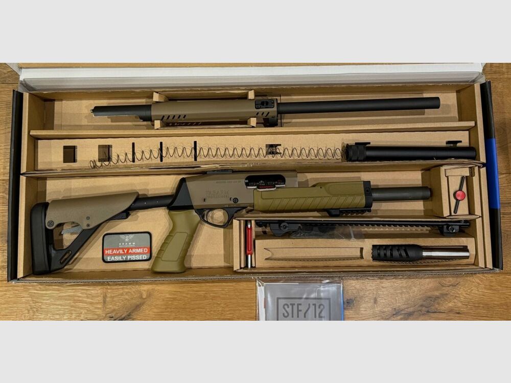 Fabarm STS12 FDE - jak MZF5 Bundeswehr