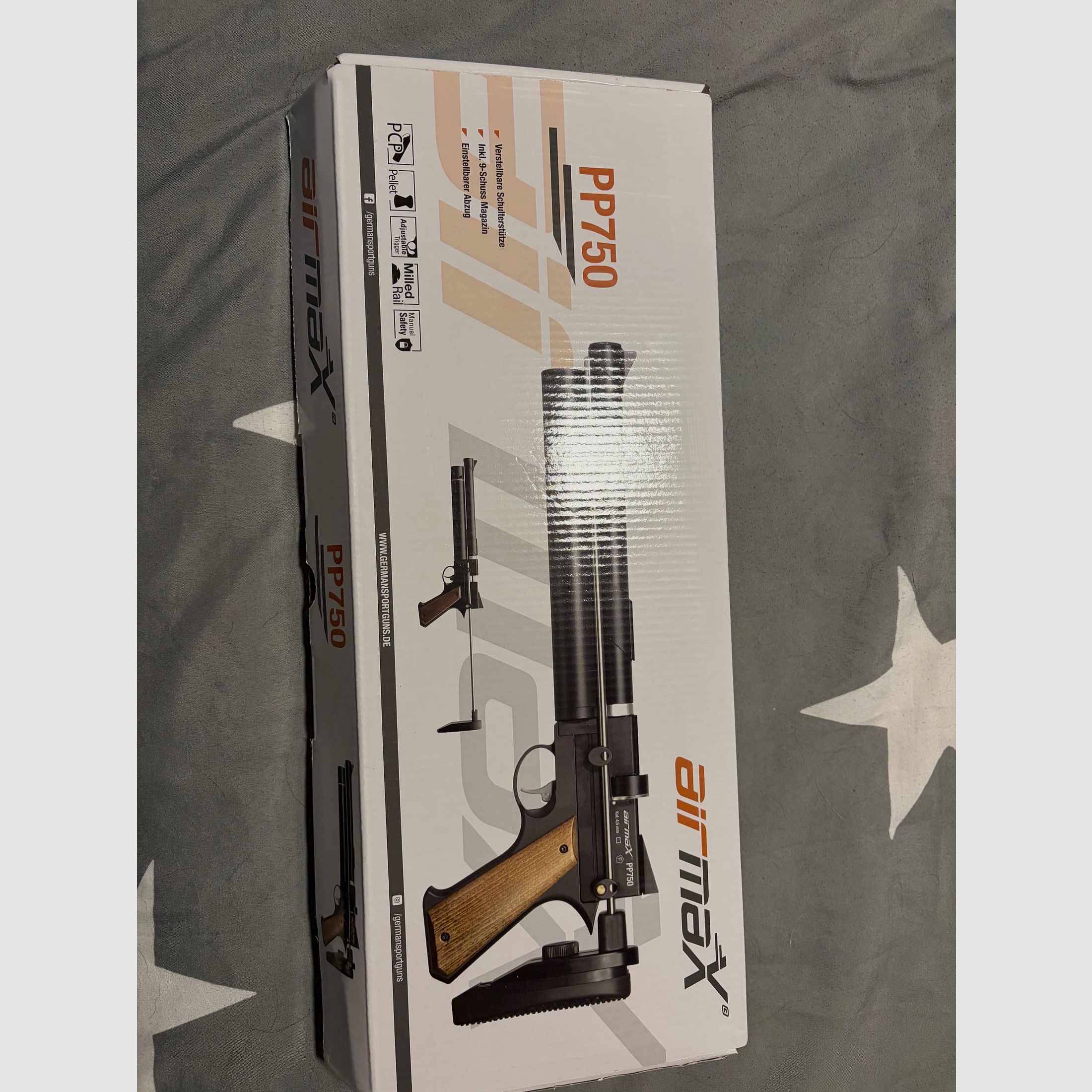 Airmax PP750. 4.5mm Pressluft