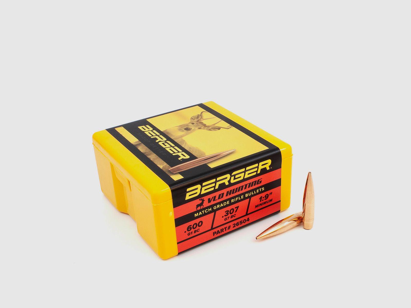 Berger Geschoss 6,5mm/.264 VLD Hunting 140GR 100 Stück