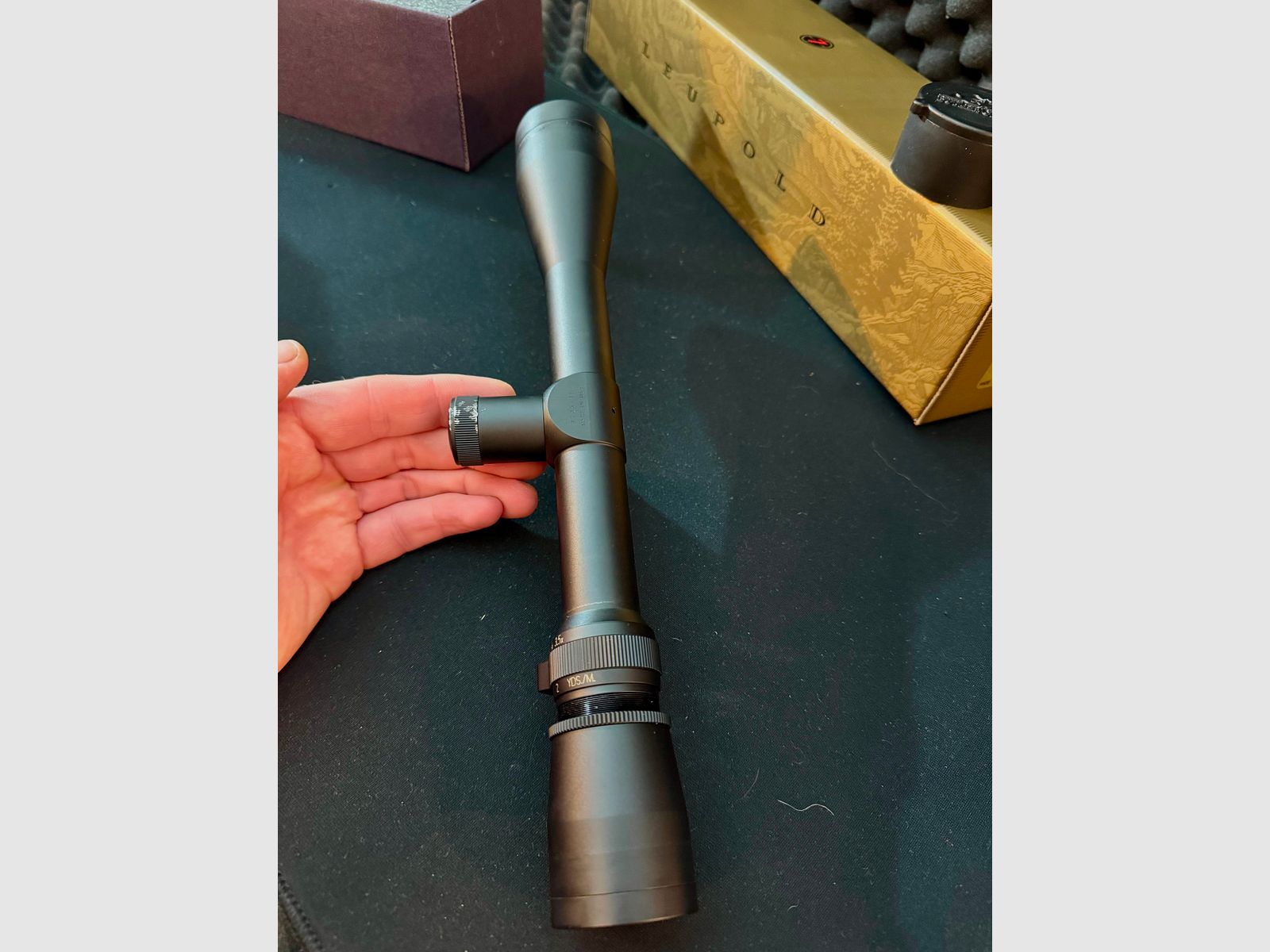  Leupold Vari-x III 3.5-10x40 Target Tactical 45266 in OVP, Restgarantie - 30 Jahre (Kaufdatum 29.11.2001)