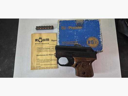 RÖHM-Schreckschuss-Pistole RG 3S PTB 32-69