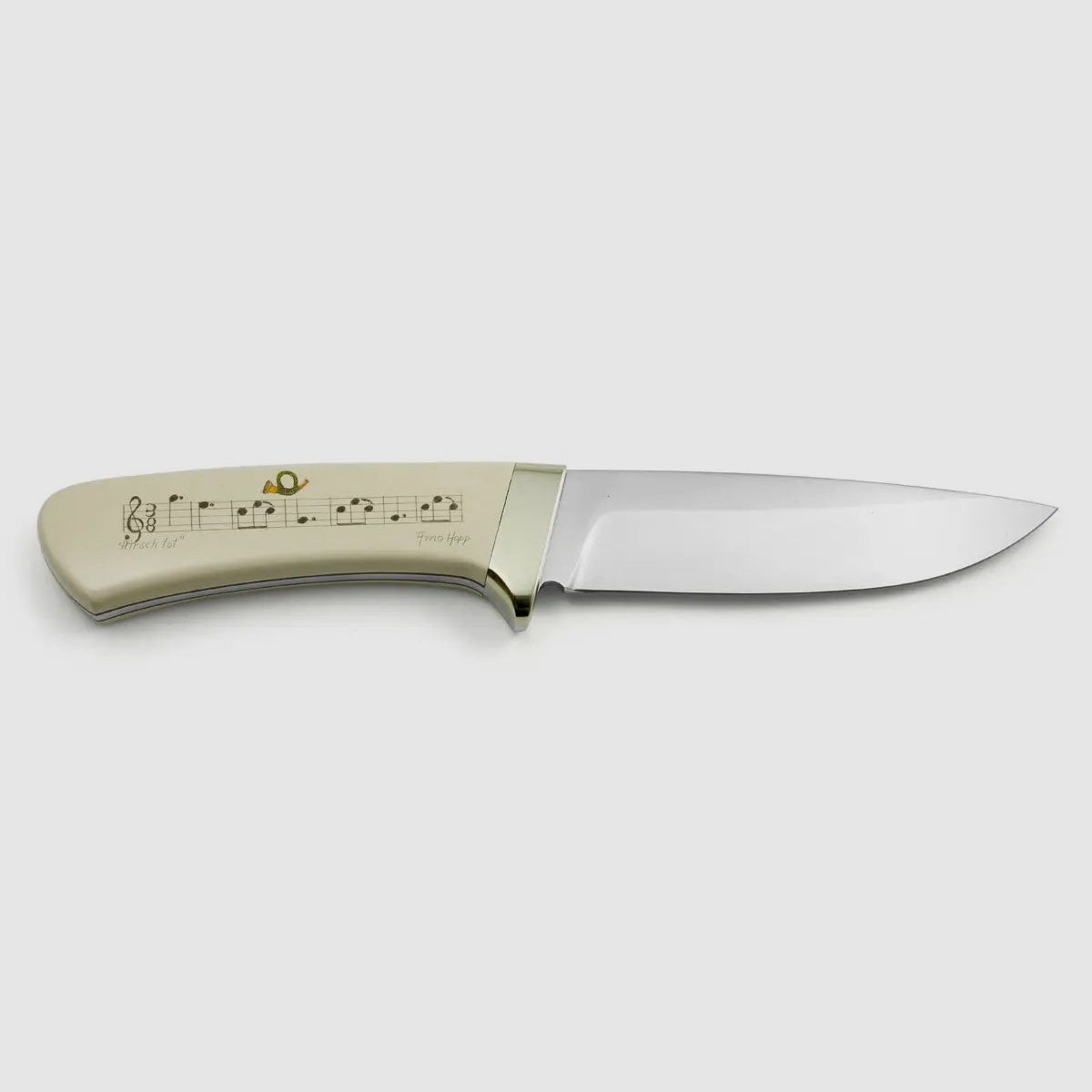 PUMA art collection, Totverbeller / High game signal (deer dead), red deer knife, unique,