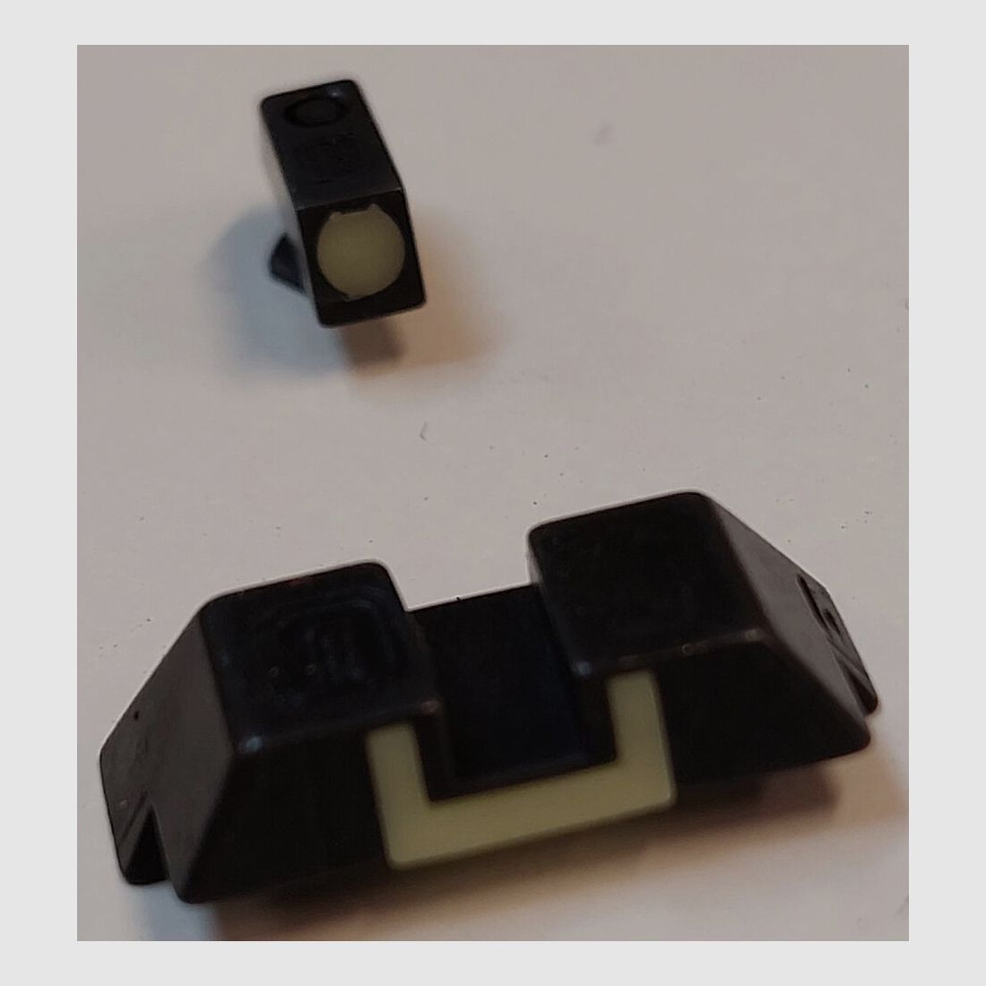Set de visée Glock Glock en acier luminescent, hausse 6.1 et guidon 4.1
