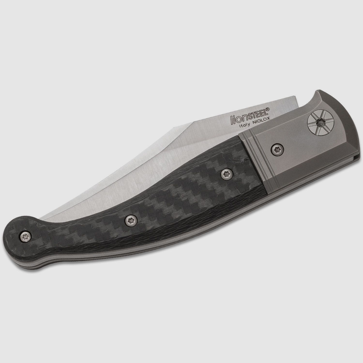 Gitano GT01 CF, Niolox Clip Point-Klinge, Kohlefaser-Griff | 97322