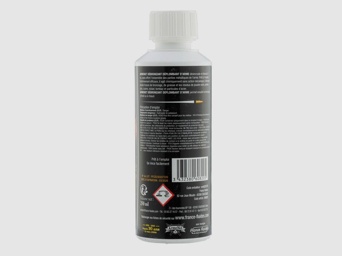 Środek do usuwania ołowiu Armenet 250 ml - Eliminacja pozostałości ołowiu - Skuteczne czyszczenie broni myśliwskiej, zdjęcie 2 z 2