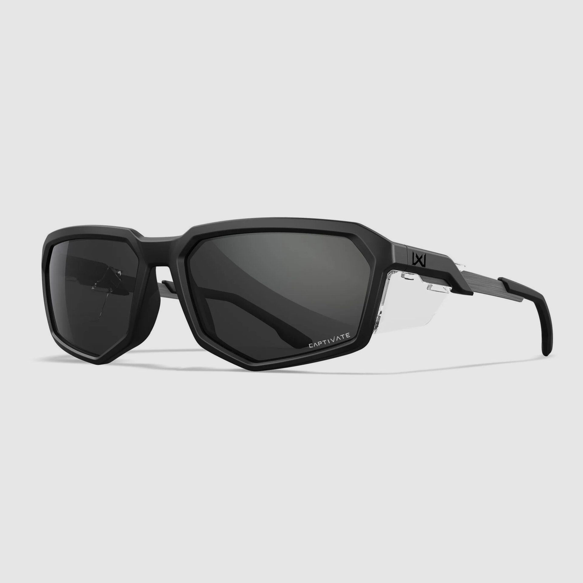Wiley X Sonnenbrille RECON Black – CAPTIVATE™ Grey, Bild 1 von 6