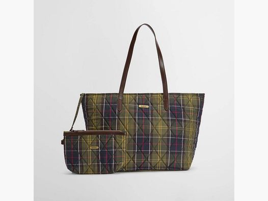Barbour D-Tasche Wetherham Quilt | classic tartan