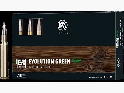 RWS 96grs EVO green 20STK .270Win