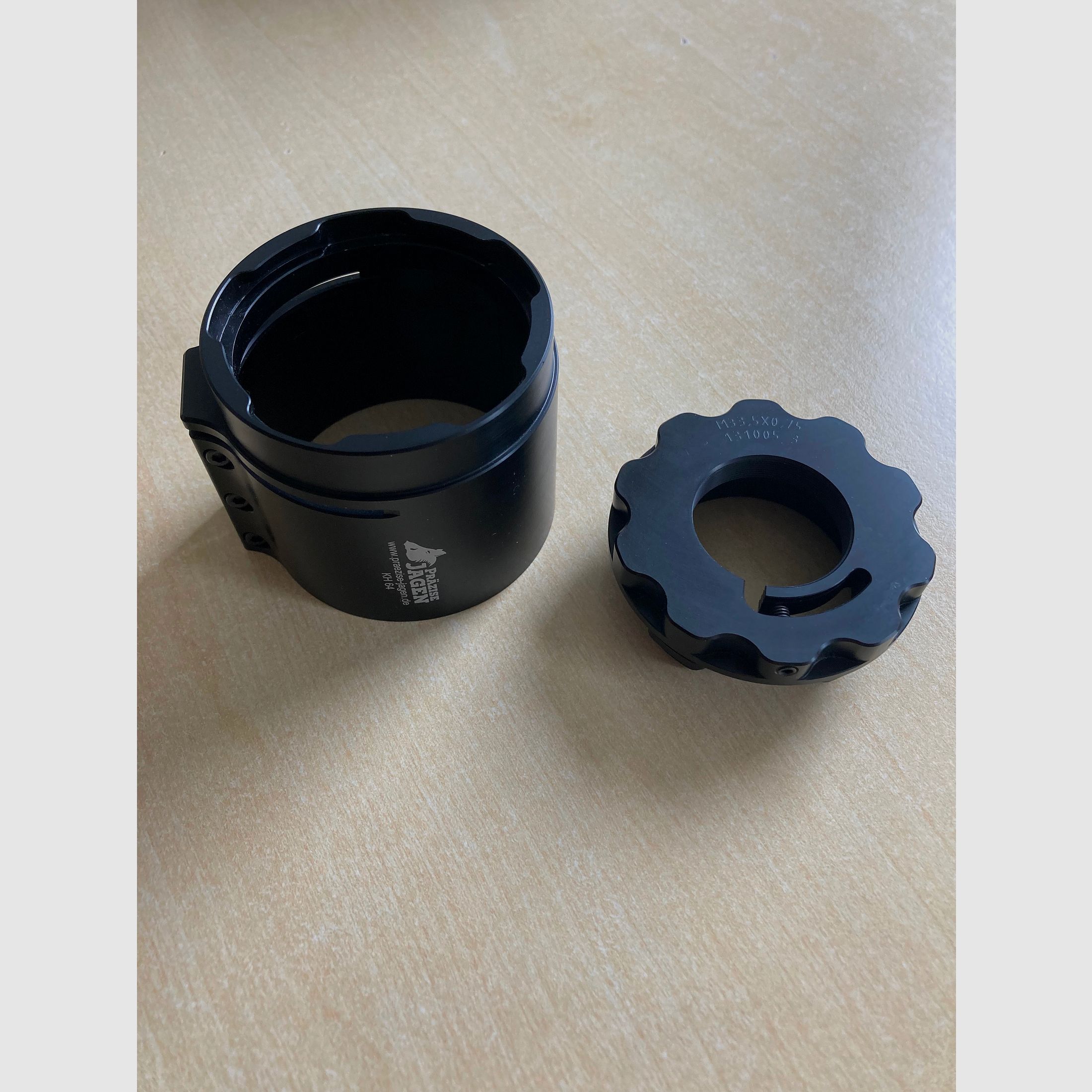 Präzise Jagen Adapter KH 64 / M33,5x0,75