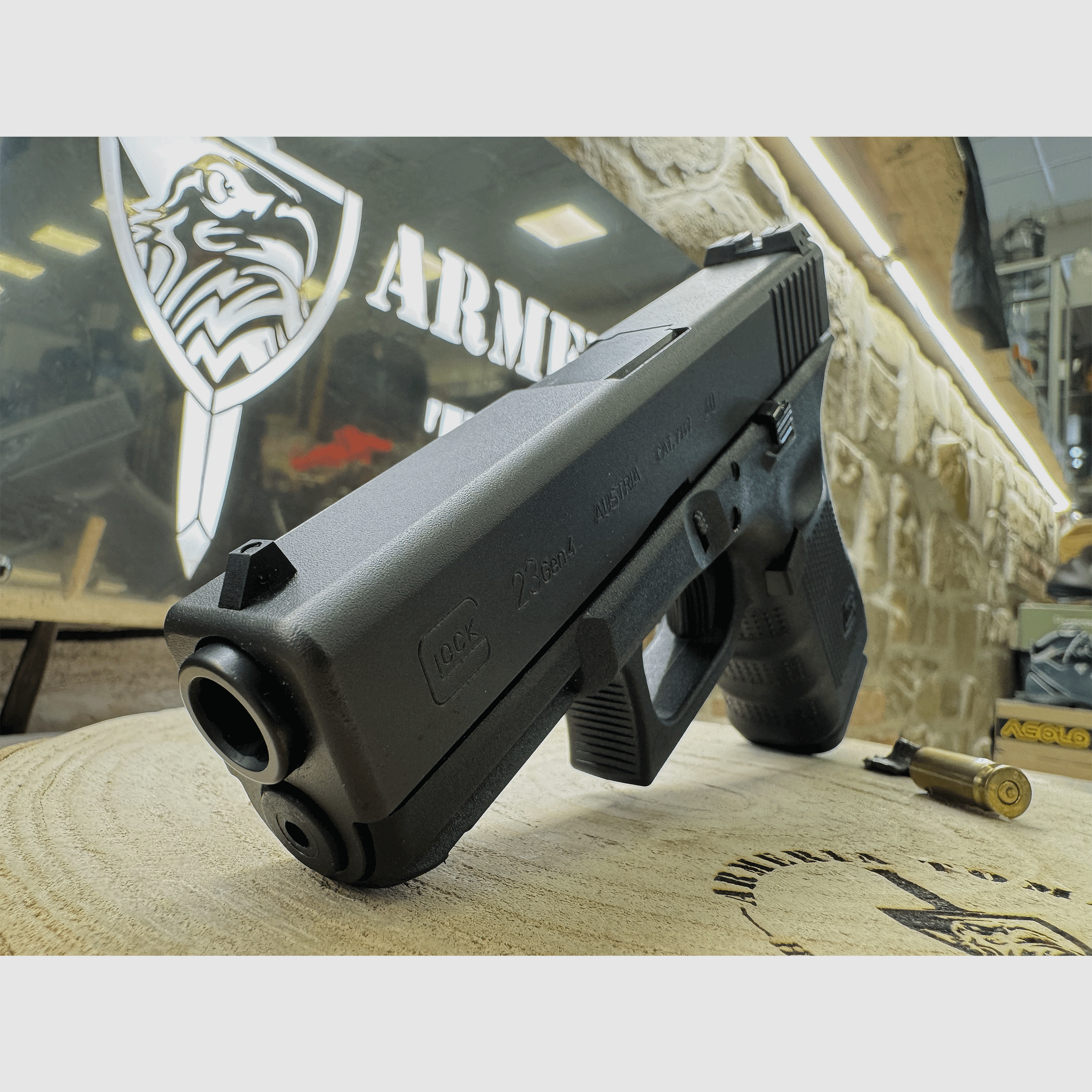 UTILISÉ – PISTOLE – GLOCK MOD. 23 GEN 4 cal. 40 S&W, image 2 sur 4