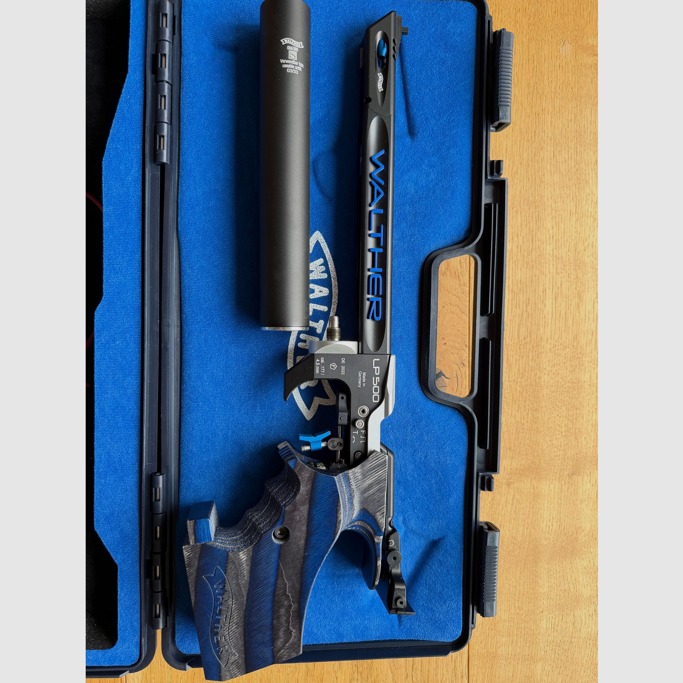 Walther LP 500 E Expert Elektronischer Abzug