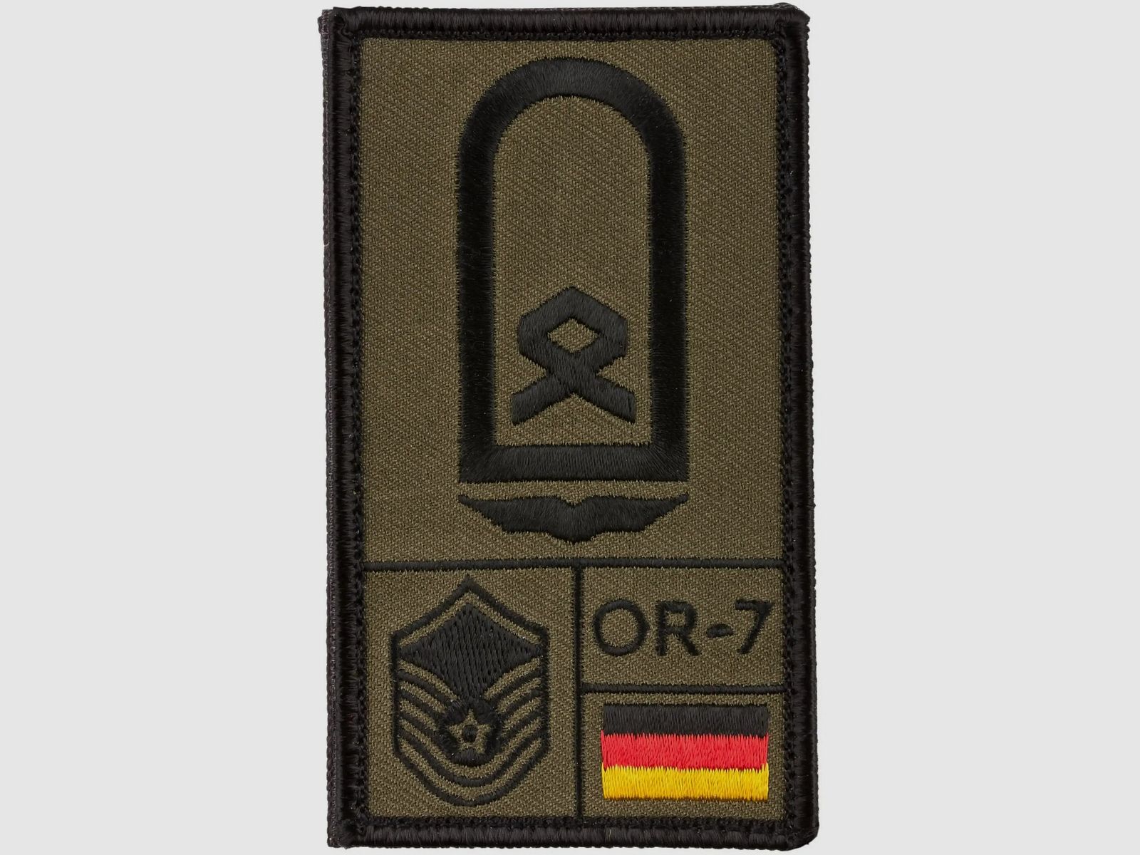 Café Viereck Rank Patch Hauptfeldwebel Luftwaffe