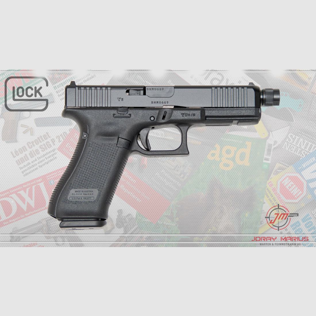 Glock 17 Gen5 FS MOS 9mm Para, image 1 sur 2