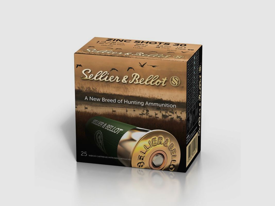 S&B 12/70 30g 3,50mm Zinc Shots, Bild 2 von 4