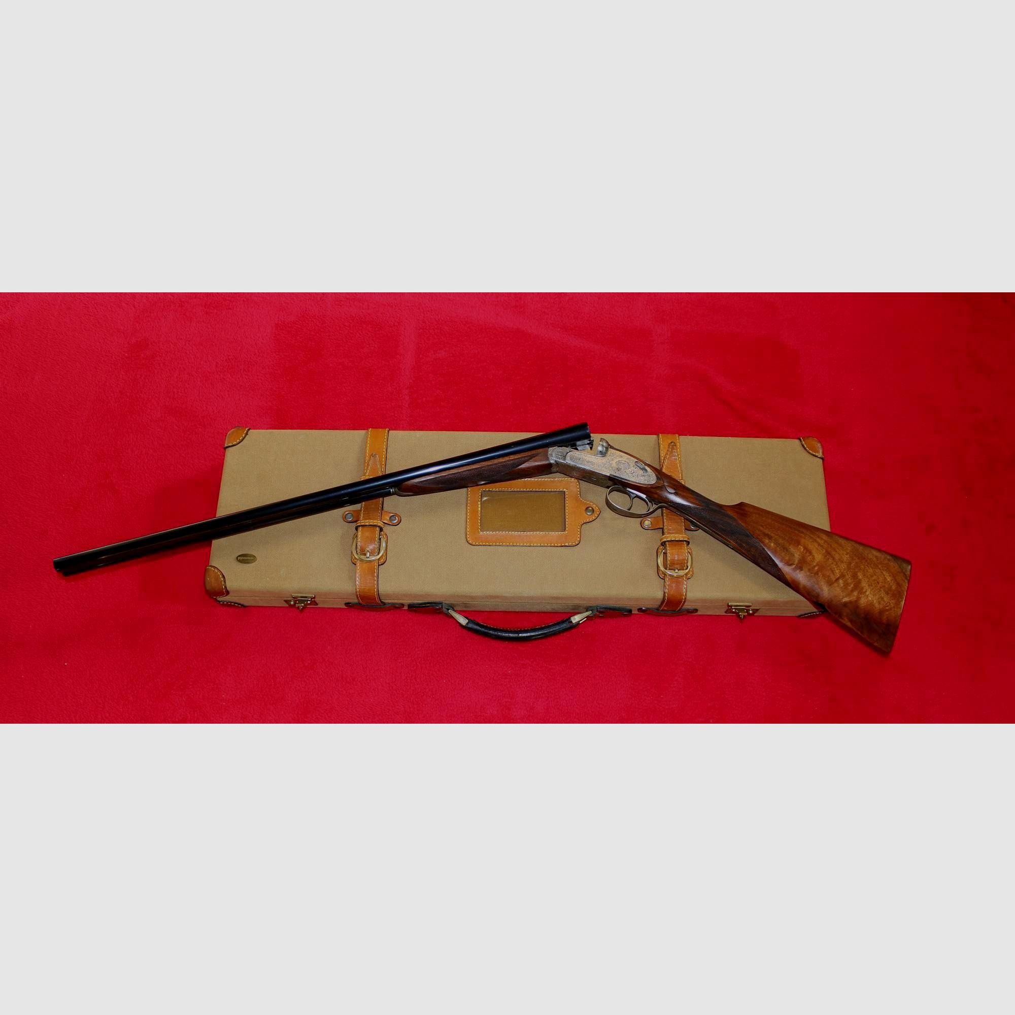 Elegant side-by-side shotgun from the company Grulla, Mod. San Remo